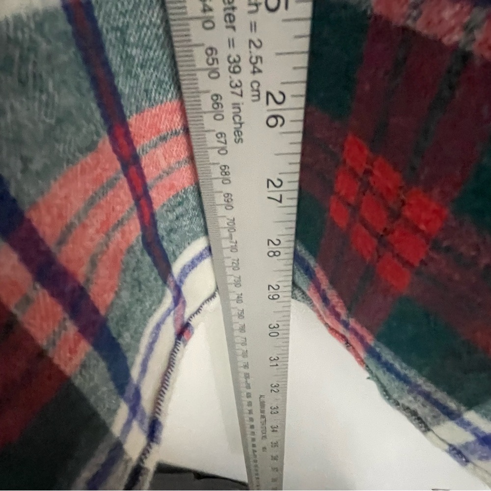 Woolrich Tartan Checkered Plaid Flannel Shirt Men’s M - Picture 7 of 7